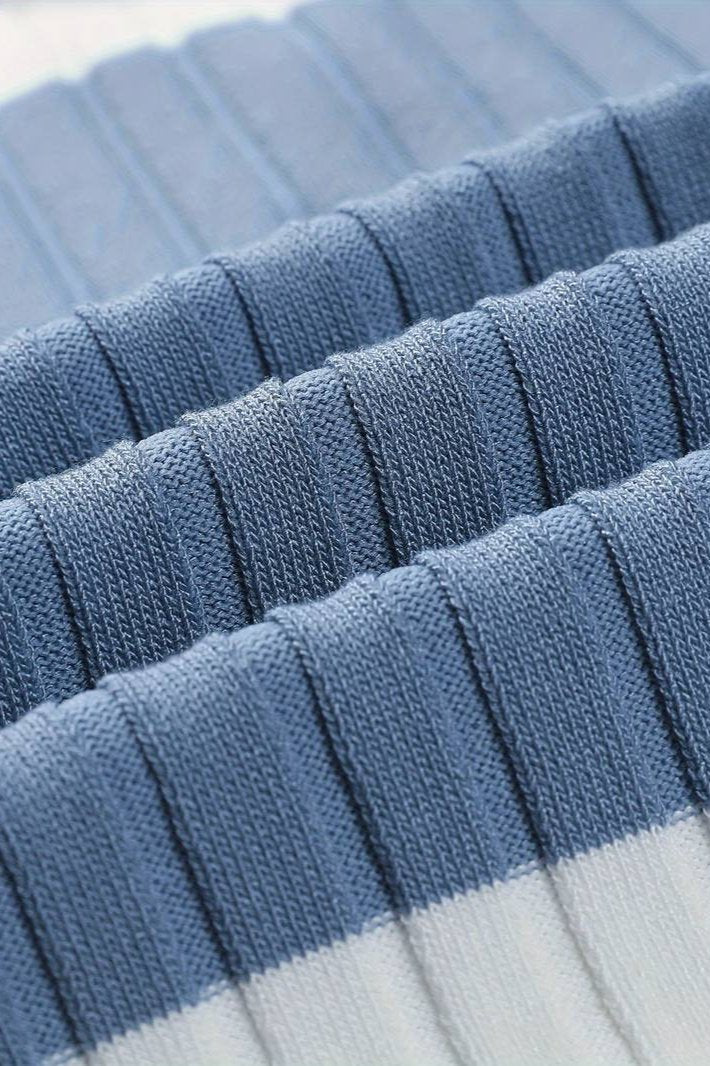 Herren Poloshirt Gestreift Kurzärmelig Sportlich