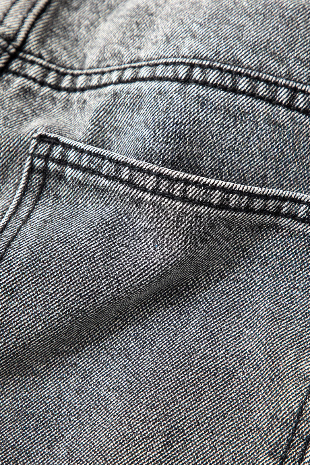 Damen Asymmetrische Jeans