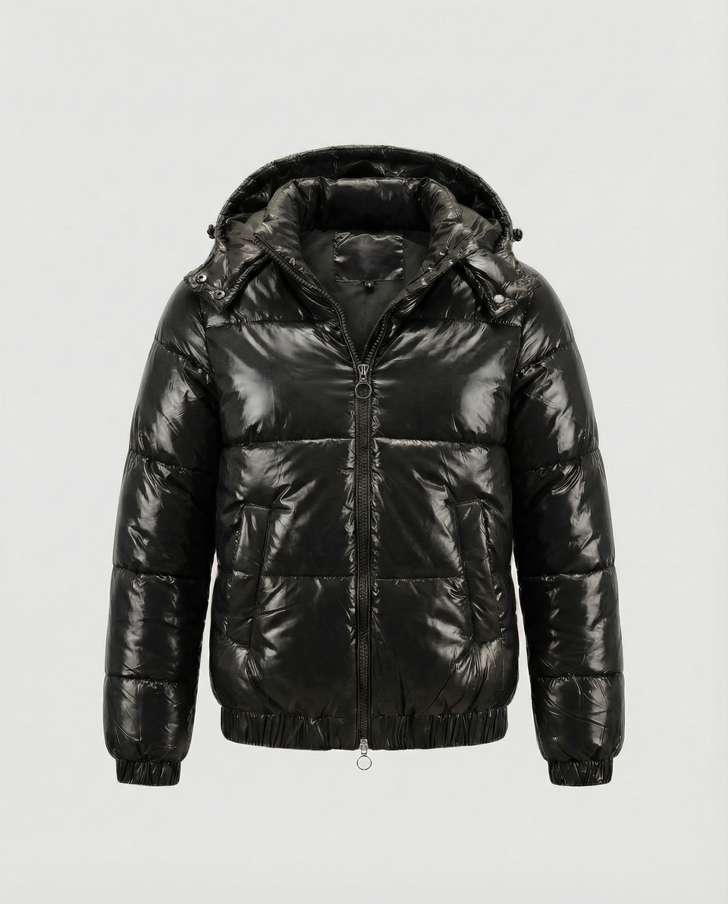 Damen Winterjacke Glanz Optik