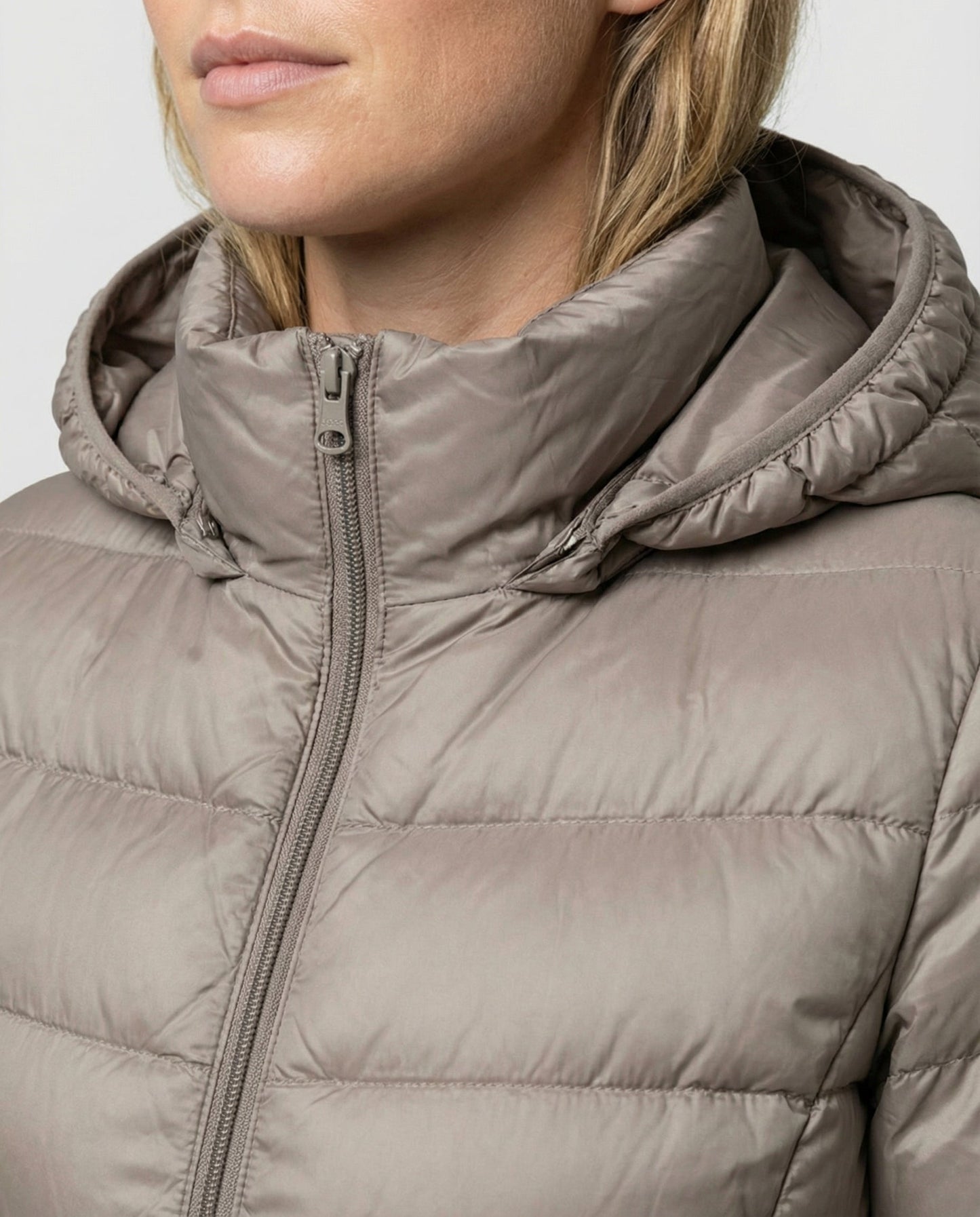 Damen Parka Jacke Warm Pelzkragen