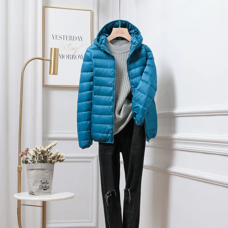 Gudrun Damen Winterjacke Kapuze Reißverschluss