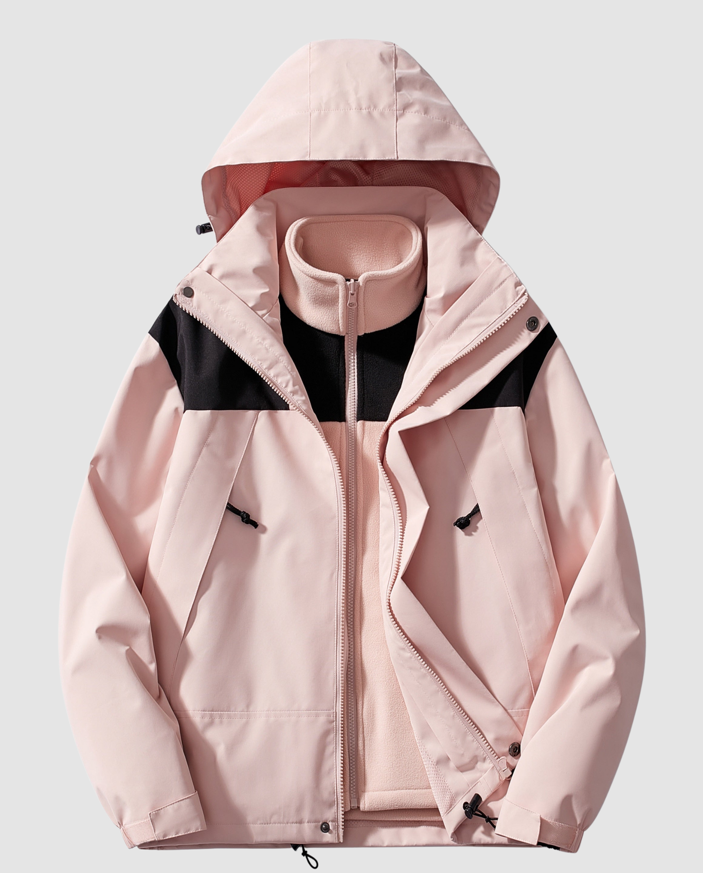 Damen Winterjacke Fleece Warm Eveloria