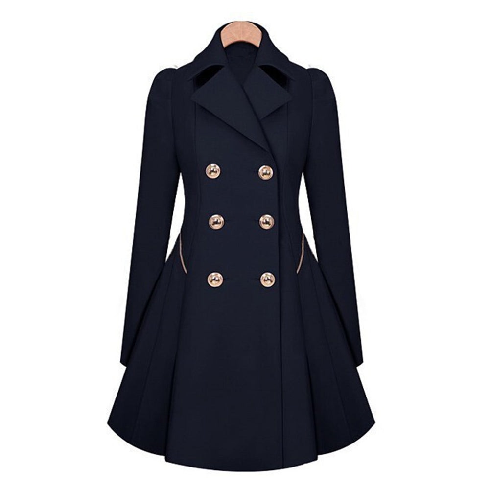 Eveloria Damen Trenchcoat Elegantes Design