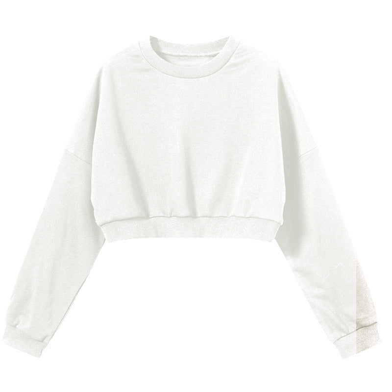 Damen Cropped Sweatshirt Eveloria