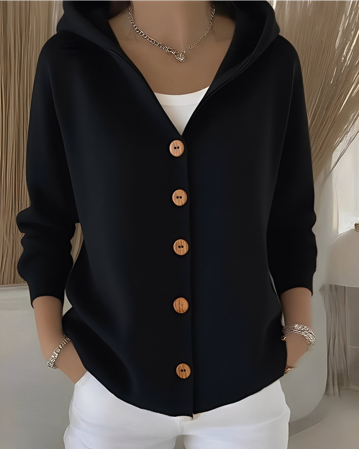 Eveloria Damen Hoodie Komfort Sweatshirt