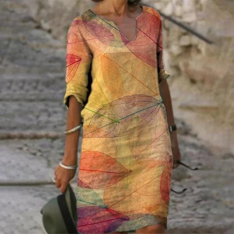 Eveloria Damenkleid Blumenmuster
