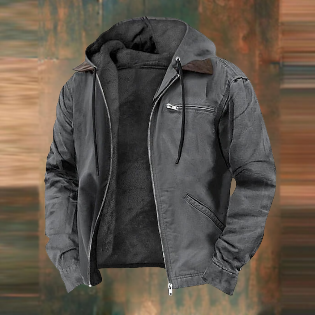 Eveloria Herren Winterjacke Klassisch