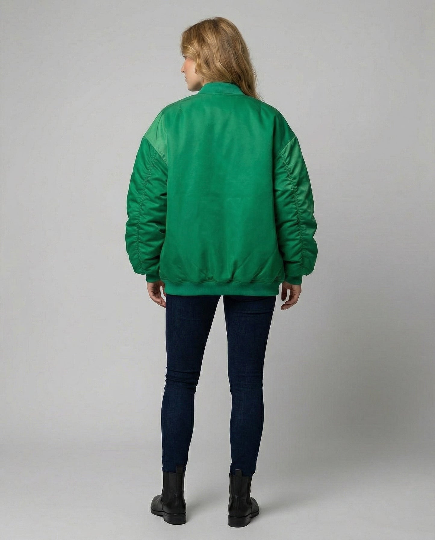 Herren Oversize Bomberjacke Lässig