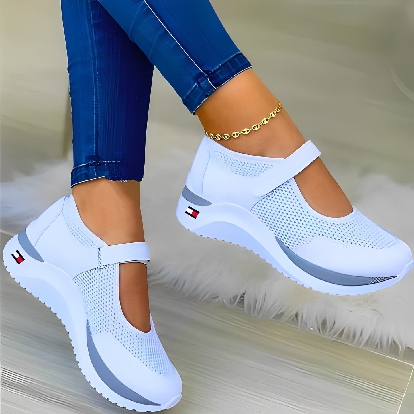 Eveloria Damen Orthopädische Schuhe Leichtes Mesh