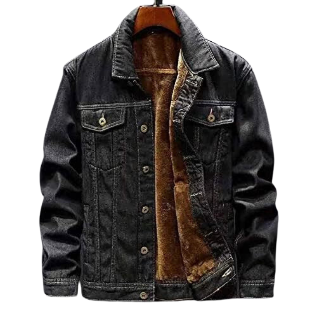 Eveloria Herren Winterjeansjacke