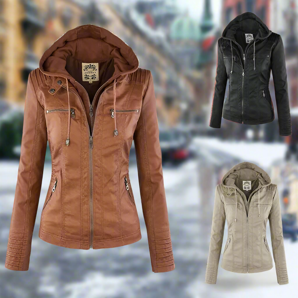 Damen Winterjacke Übergangsmodell Elegant
