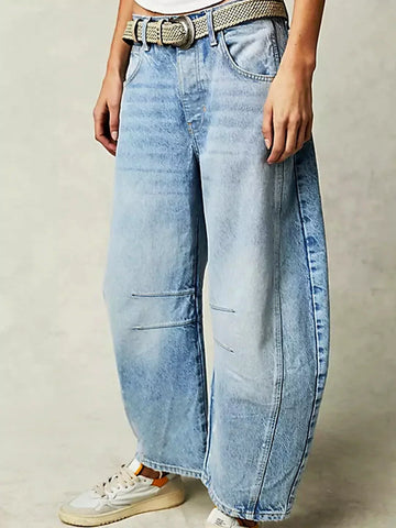 Damen Jeans Moderner Stil Komfort