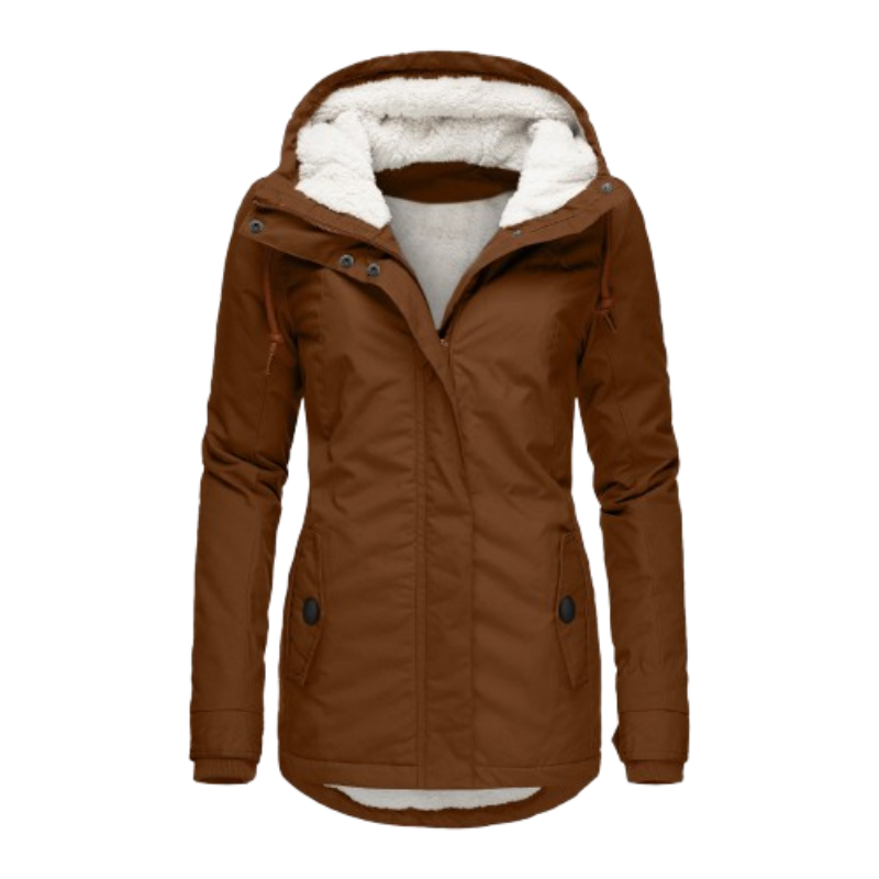 Eveloria Damen Winterparka Sherpa Gefüttert Warm