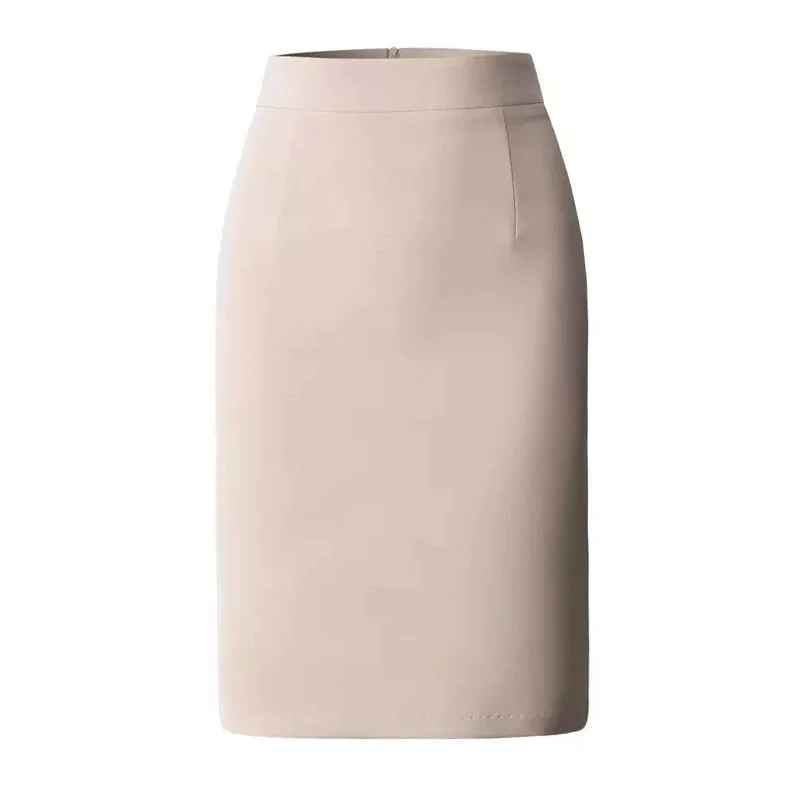 Eveloria Damen Maxi-Rock Schlitz Hinten Ohne Gürtel