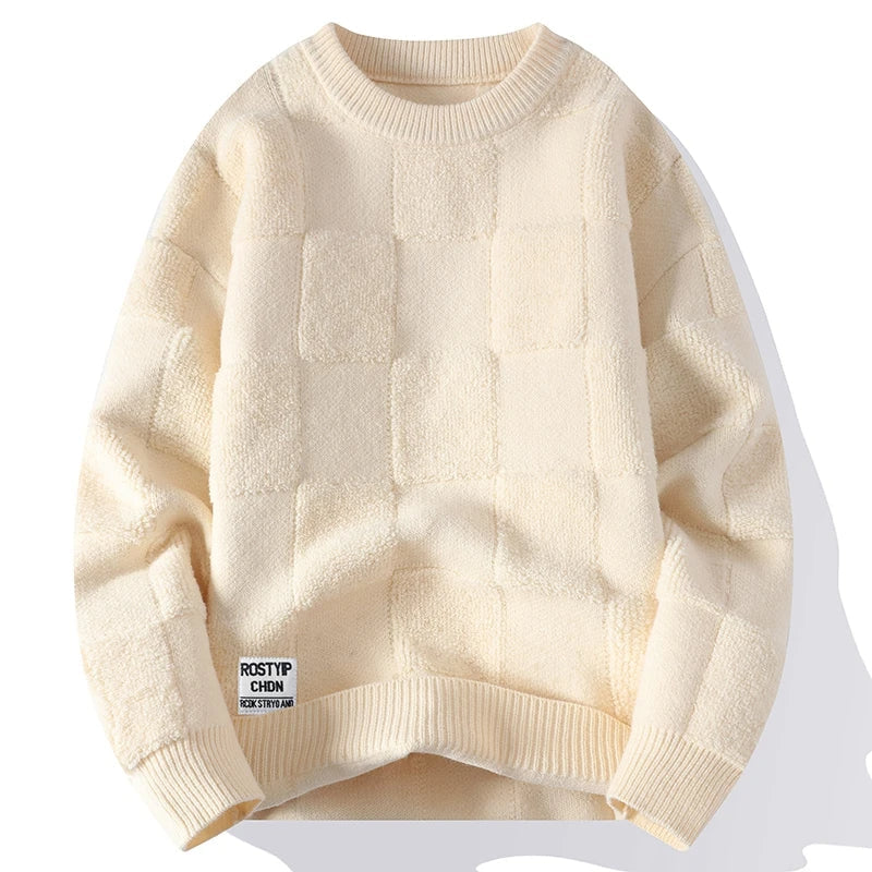 Eveloria Herren Strickpullover Trendig