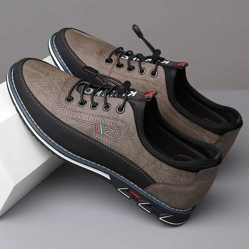 Herren Sneaker Oxford Bequem