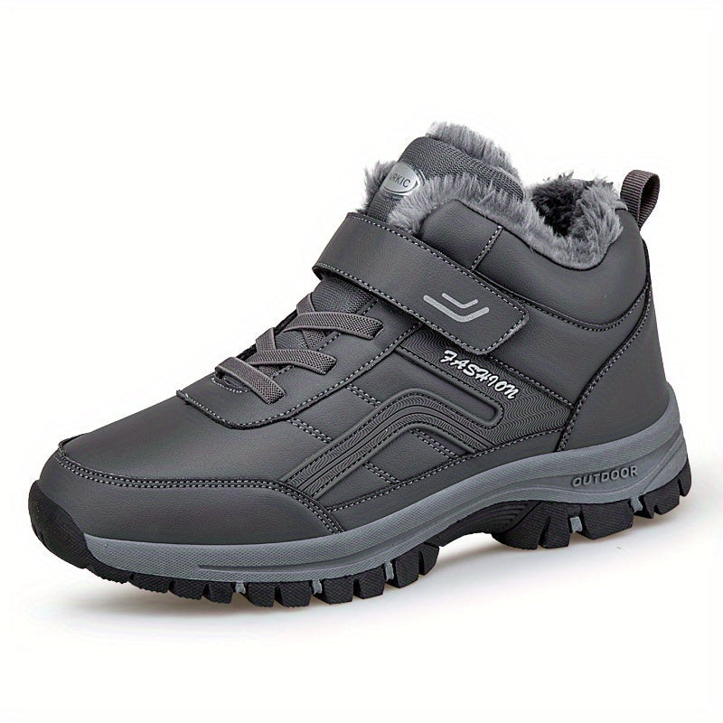 Herren Winterstiefel Mittelhoher Schnitt Warmfutter