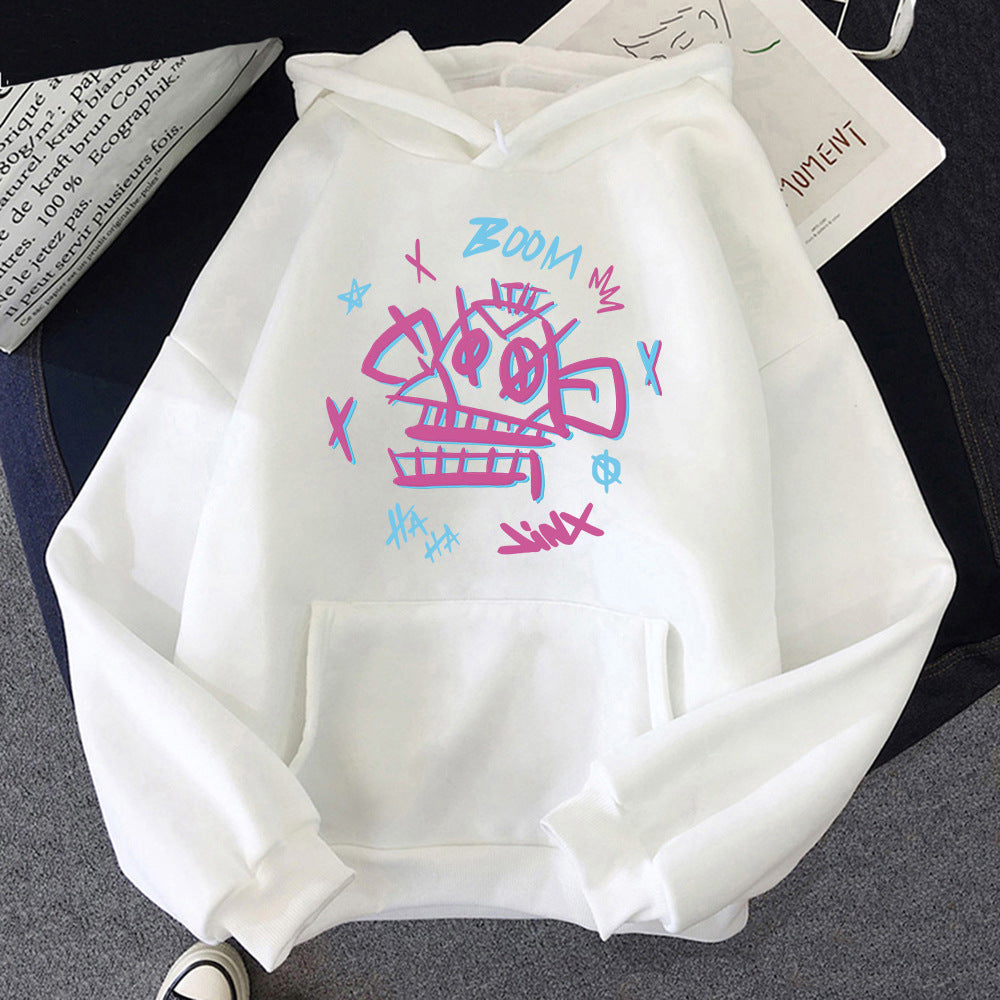 Eveloria Damen Hoodie Harajuku Stil Jinx Ekko