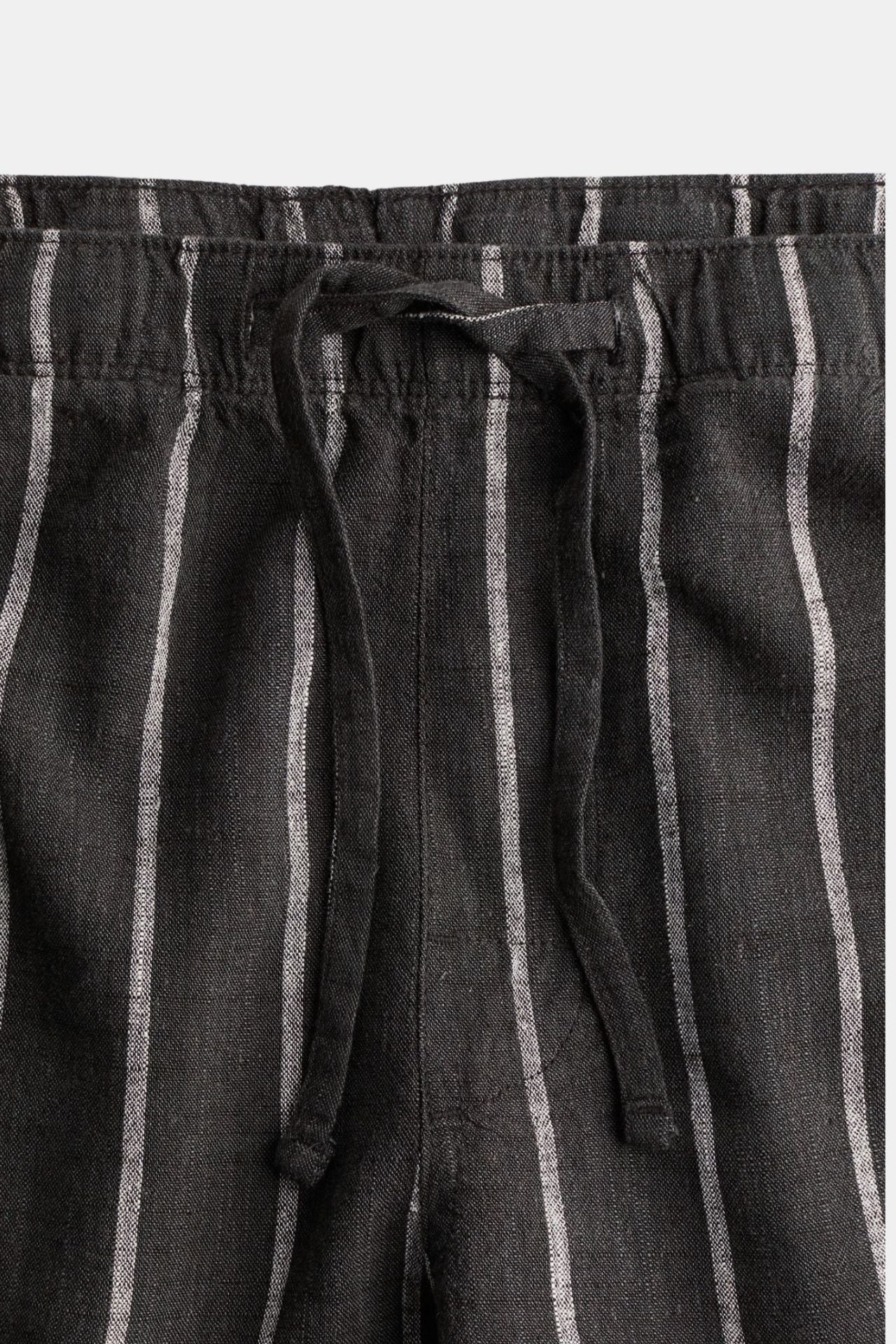 Herren Loungehose Nadelstreifen Old-Money-Optik Mehrfarbig