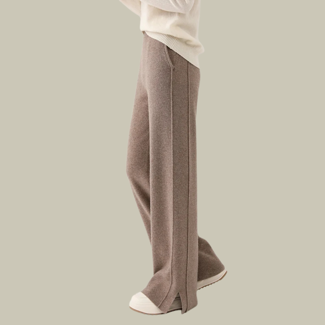 Damen Strickhose Locker Geschnitten