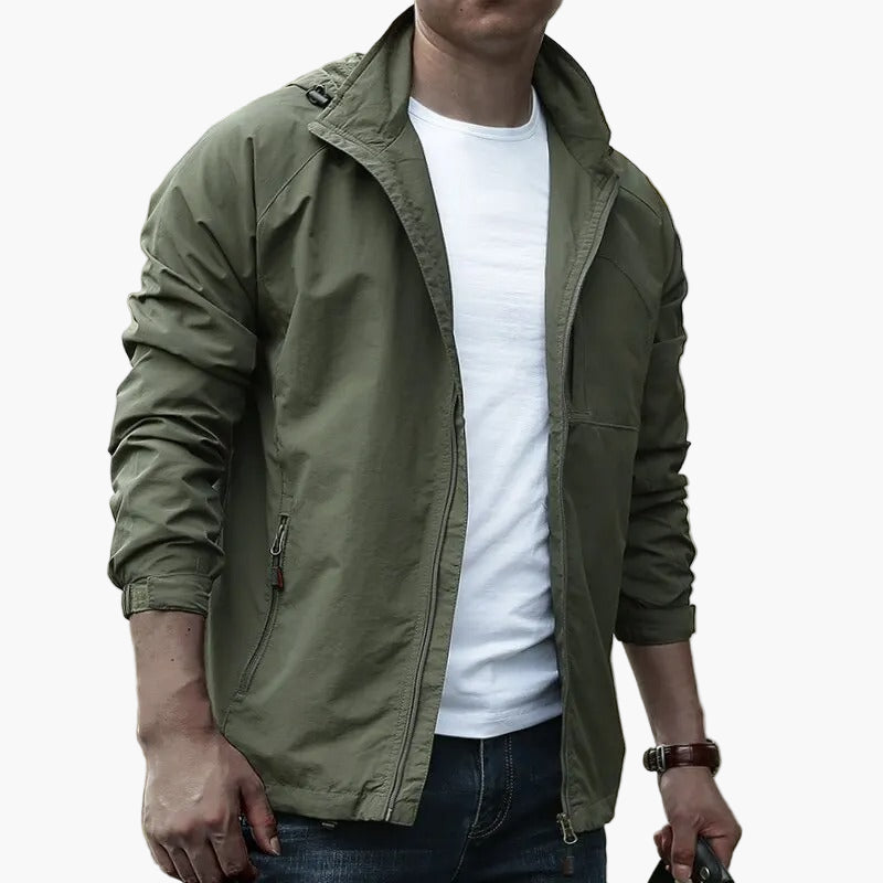 Eveloria Damen Cargo Sommerjacke Wasserfest Atmungsaktiv