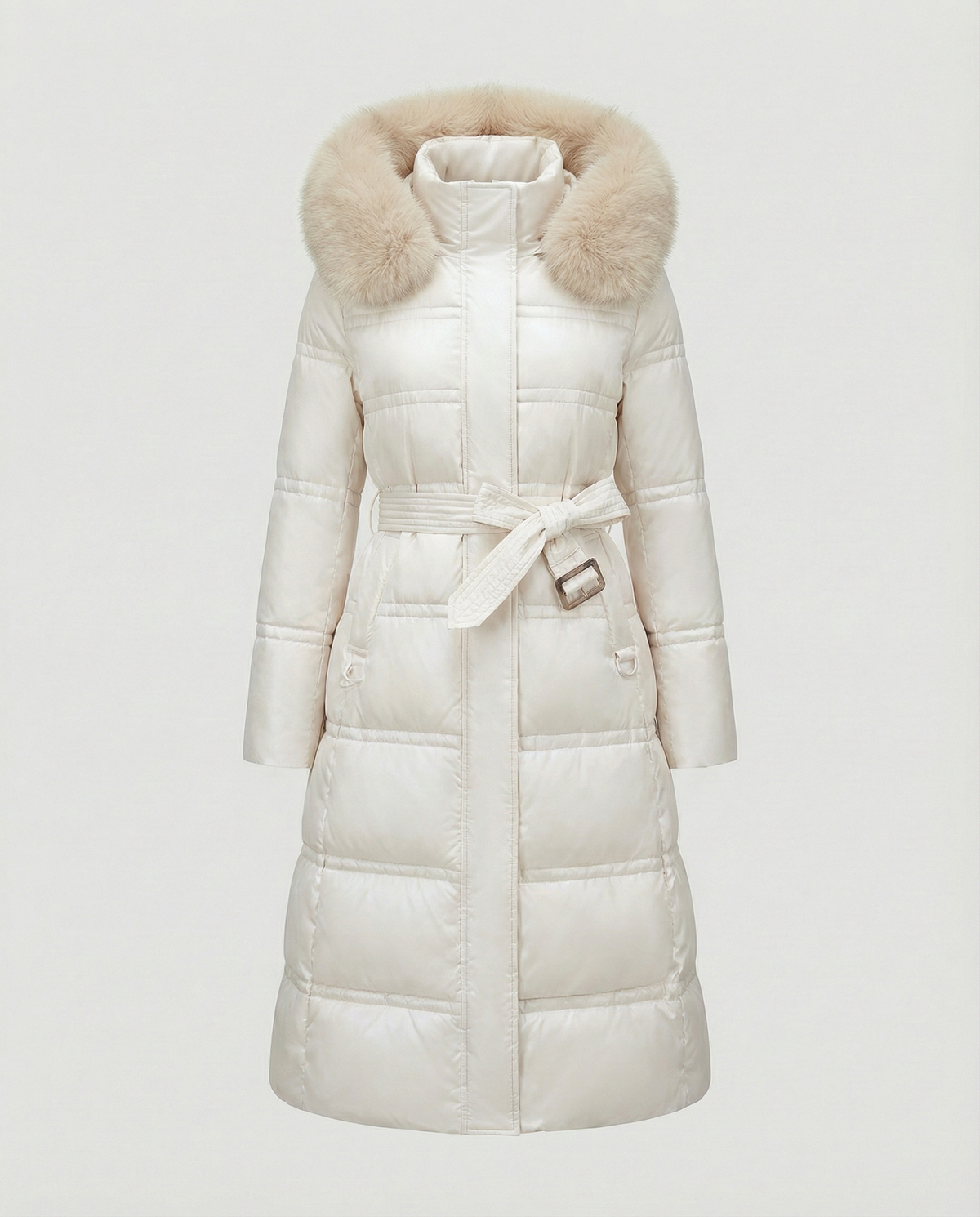 Damen Steppmantel Lang Winter
