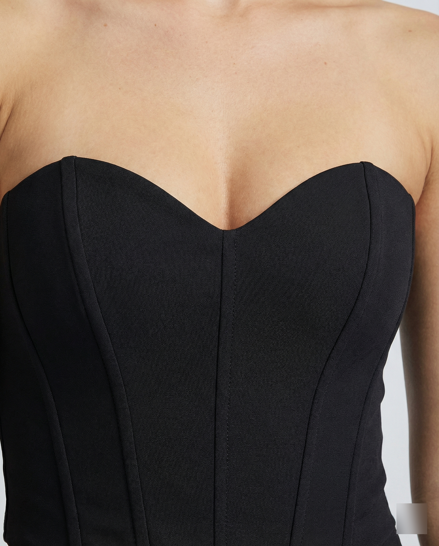 Eveloria Damen Korsett Reißverschluss Stretch