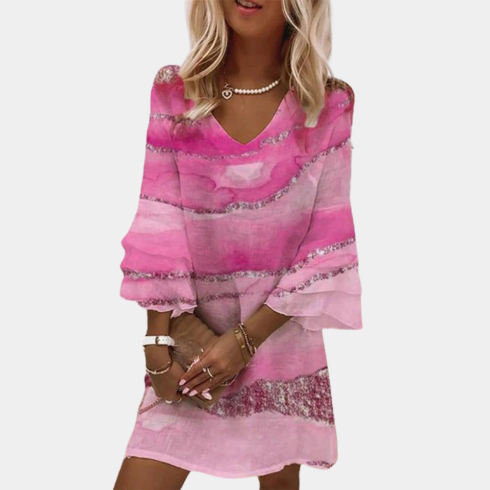 Eveloria Damen Sommerkleid Klassisch Leicht