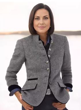 Eveloria Damen Blazer Strukturiert