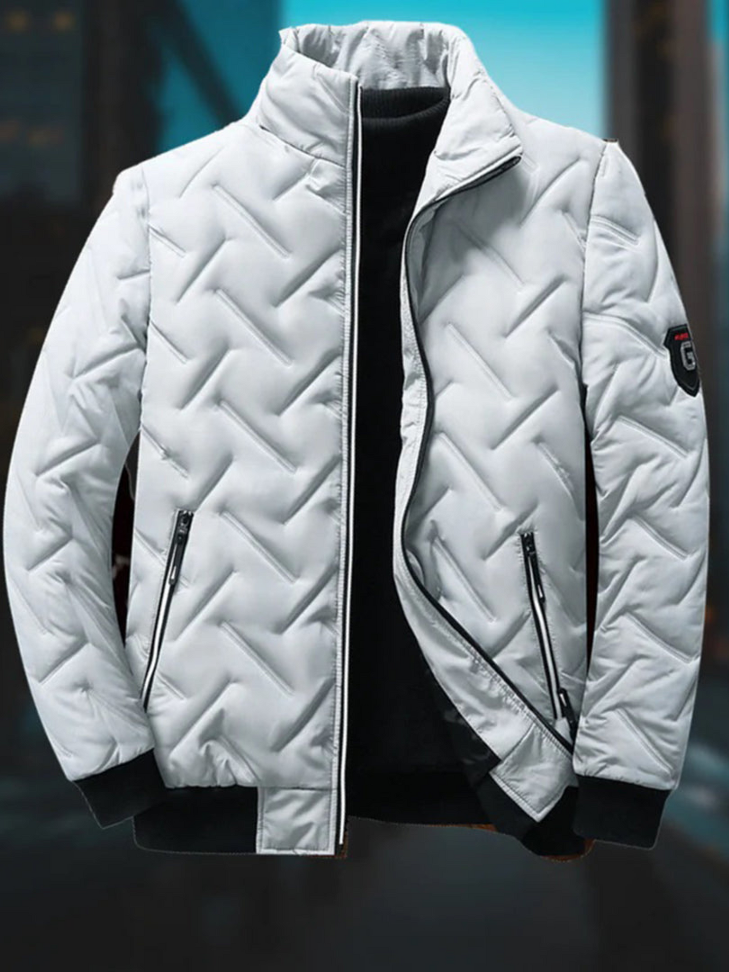 Eveloria Herren Winterjacke Klimawiderstandsfähig