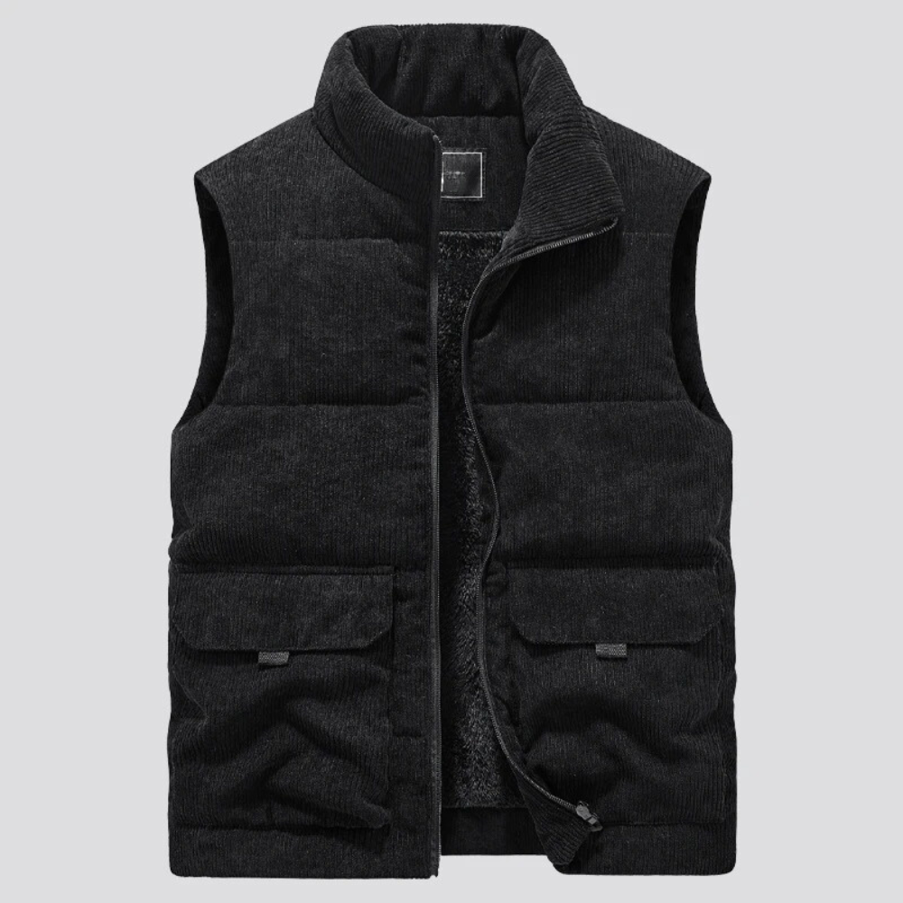 Eveloria Herren Winterweste Cordura Slim Fit