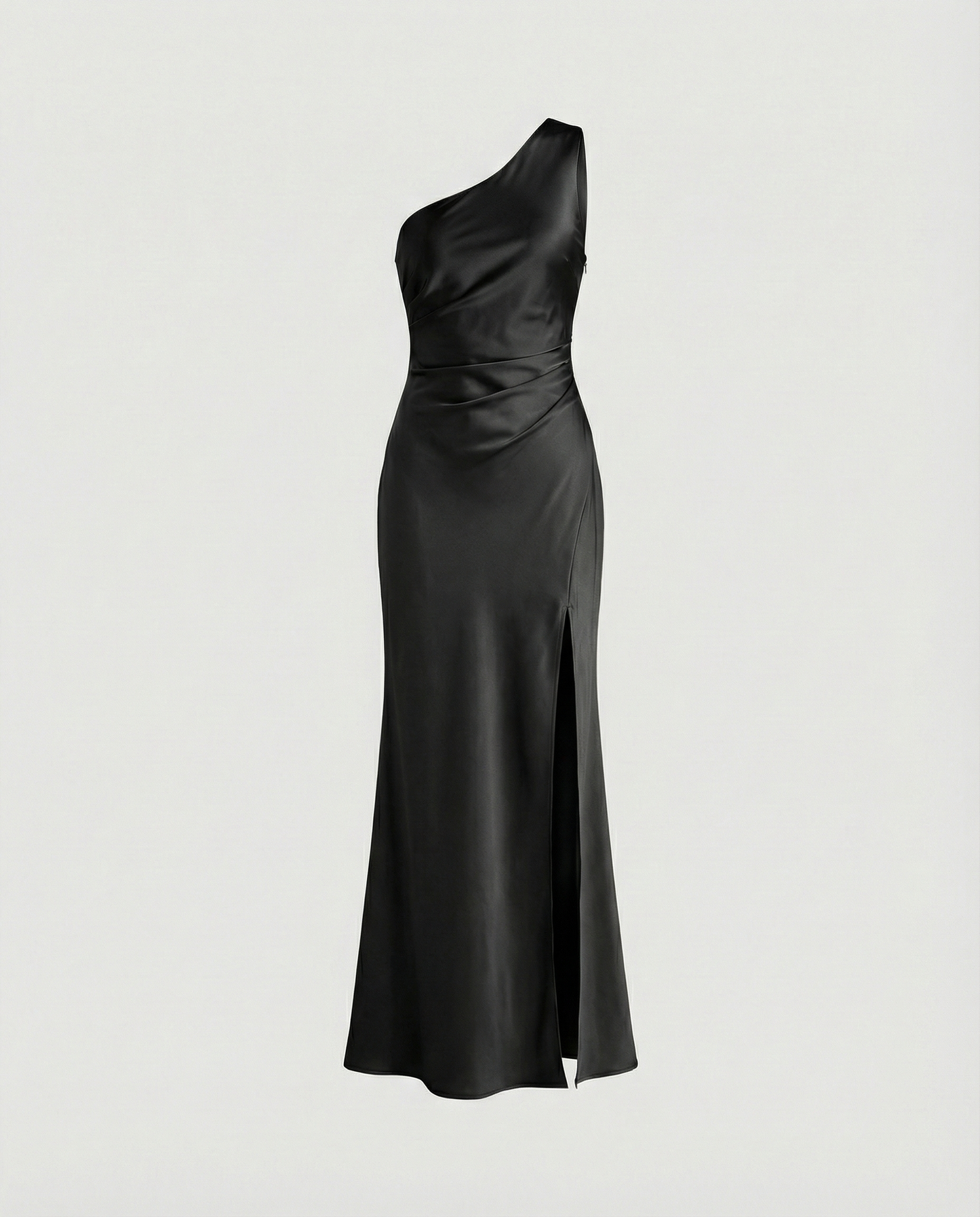 Damen Abendkleid Satin Elegant