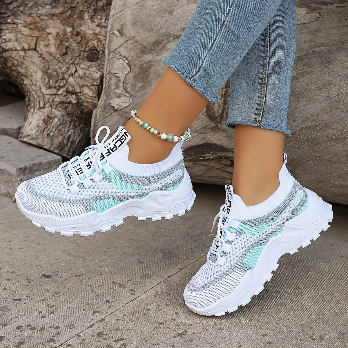 Eveloria Damen Ergonomische Sneaker Gemütlich