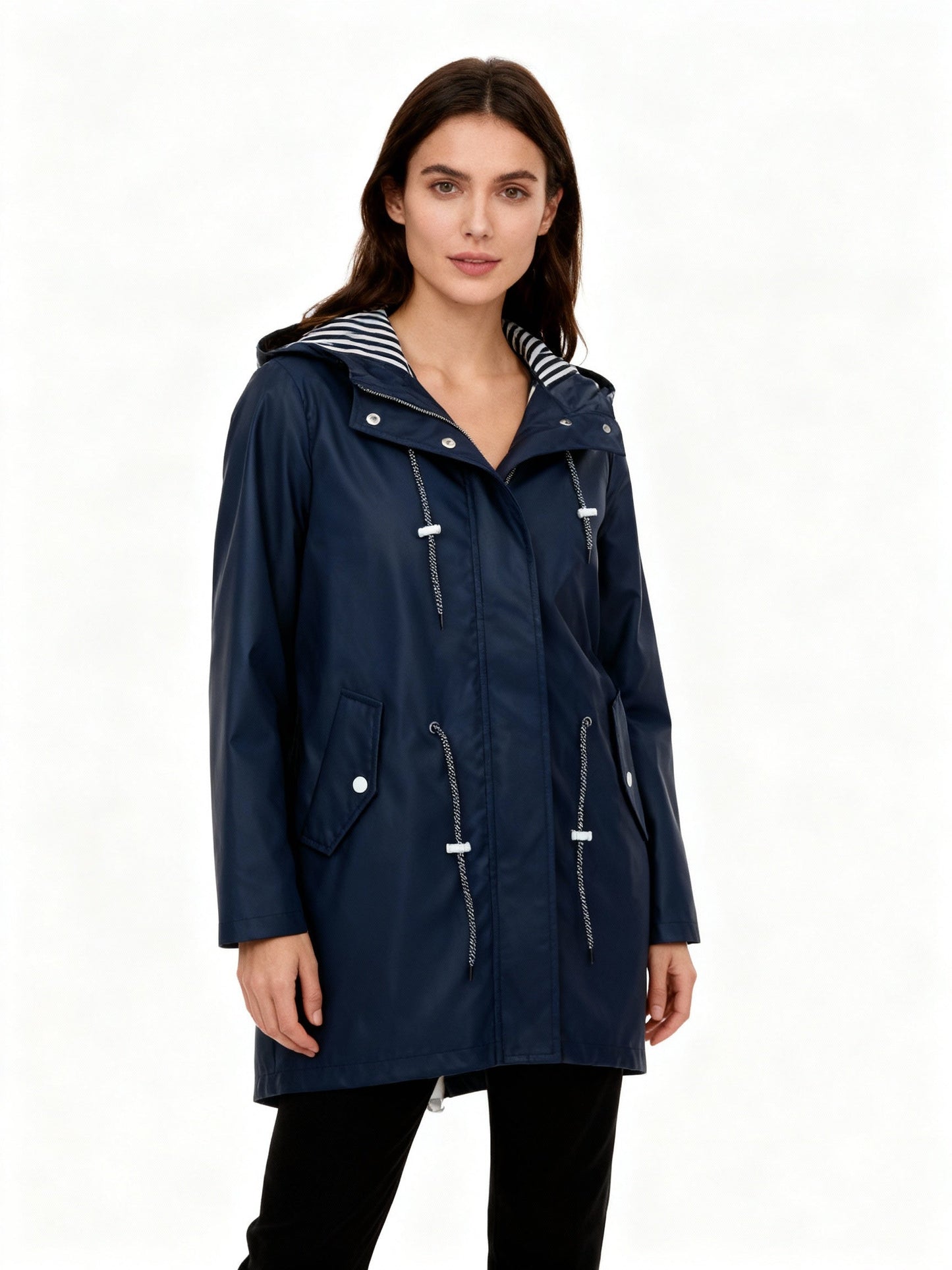Eveloria Damen Wetterfestes Winterjacket mit Kapuze