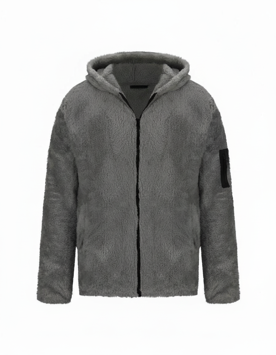 Schwere Winterjacke Fleece Damen Herren