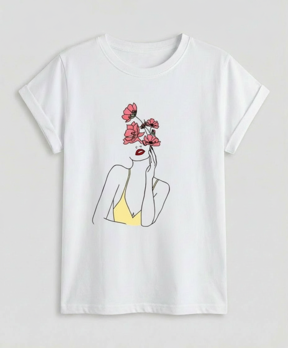 Damen Leichtes Sommer T-Shirt