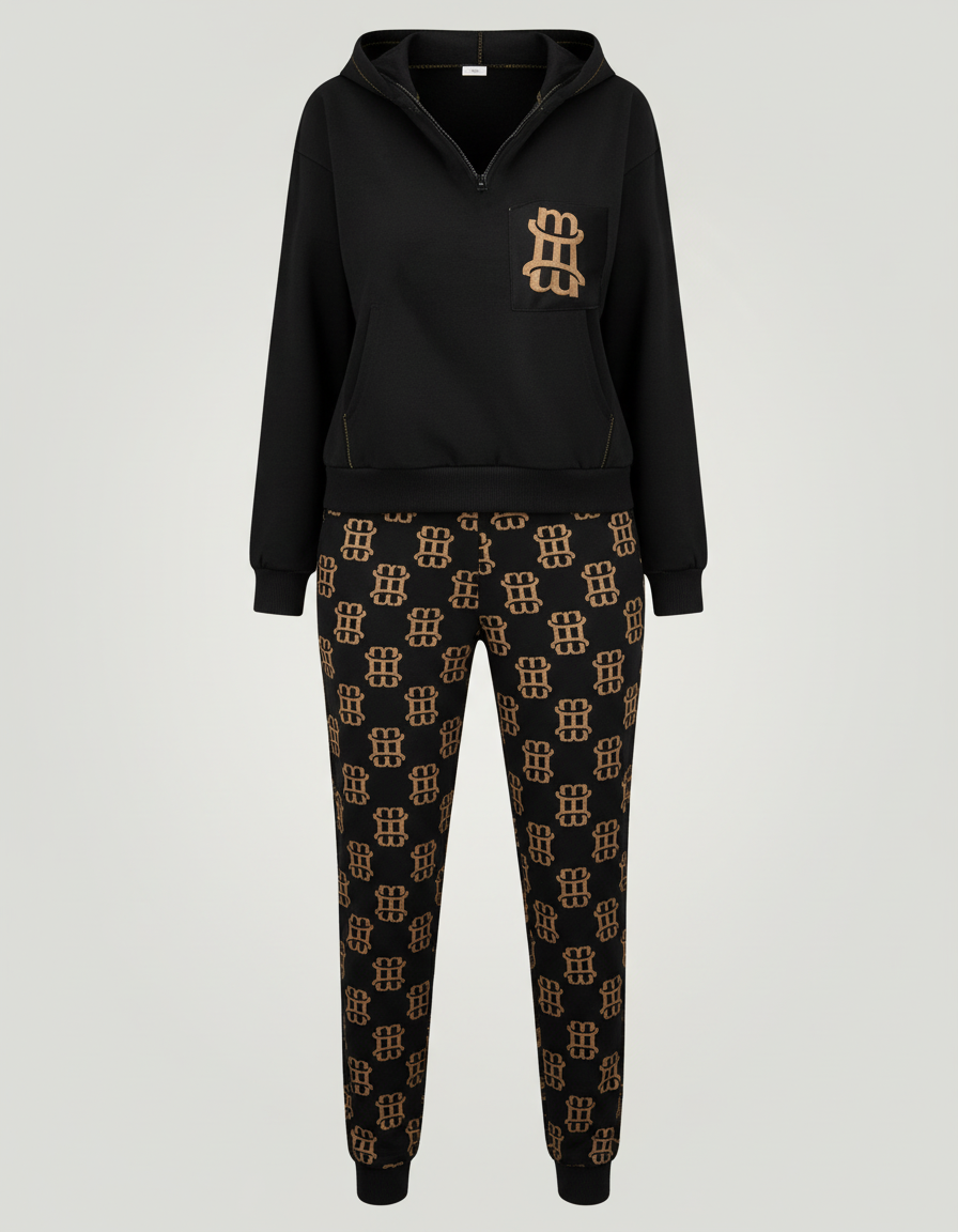 Damen Trainingsanzug Modern Bequem