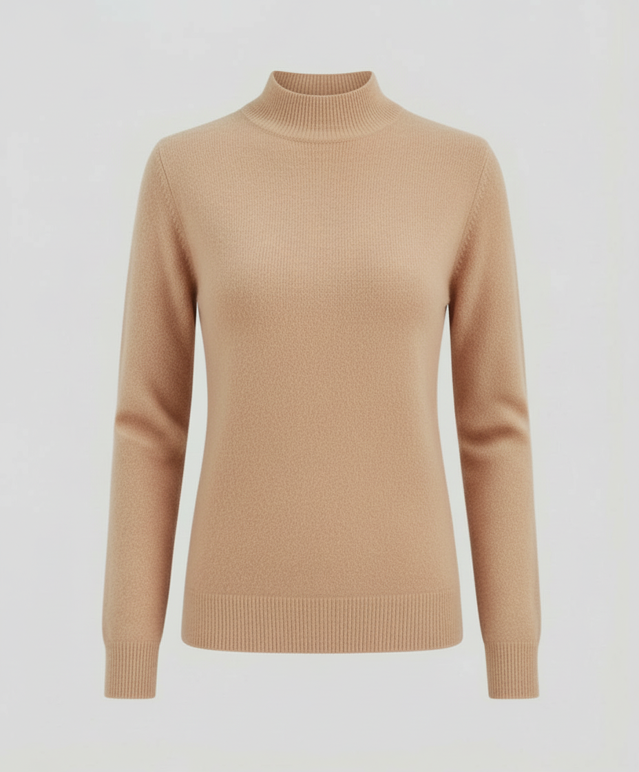 Damen Schurwolle Pullover Warm
