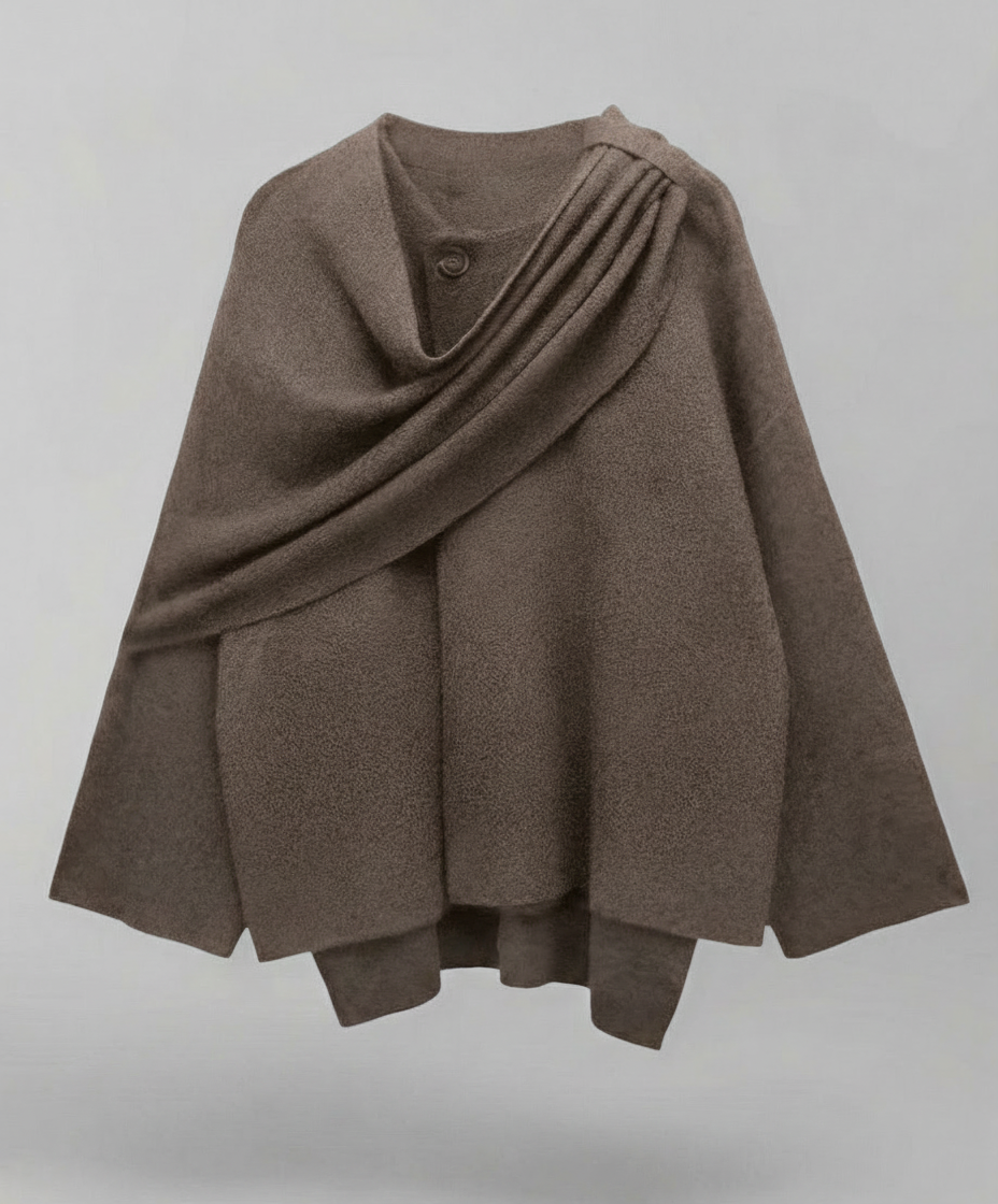 Damen Mantel Cape