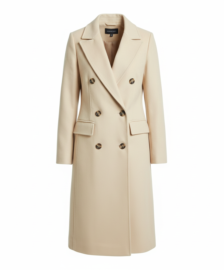 Damen Winterjacke Lang Elegant