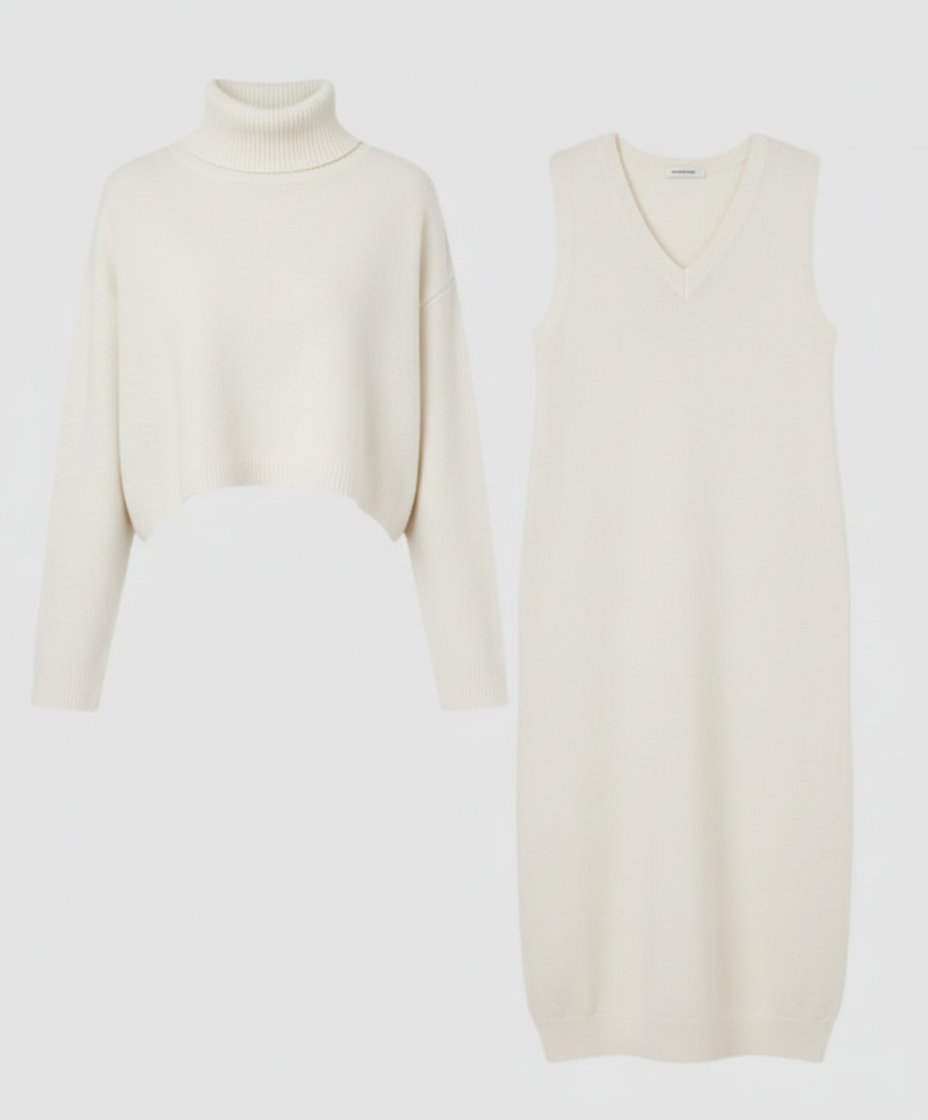 Elegantes Damen Midikleid Jersey