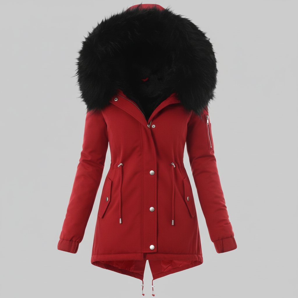 Damen Wintermantel Wärmend Eleganz Halley