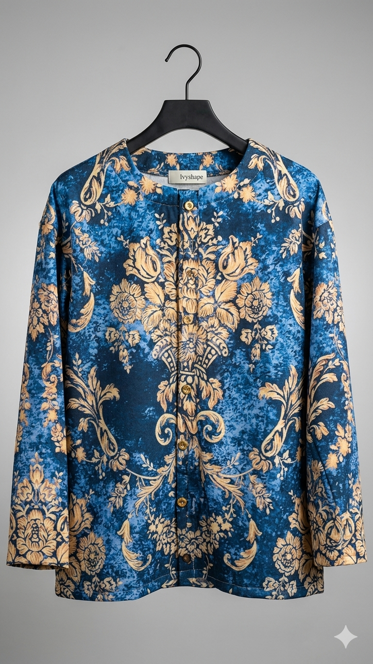 Eveloria Damen Musterjacke