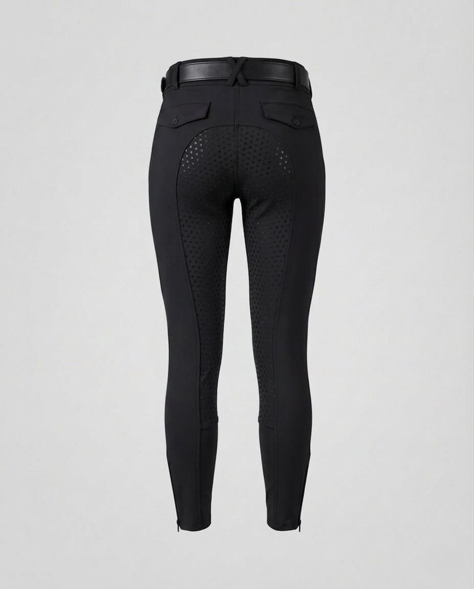 Damen Reithose Silikon Vollbesatz