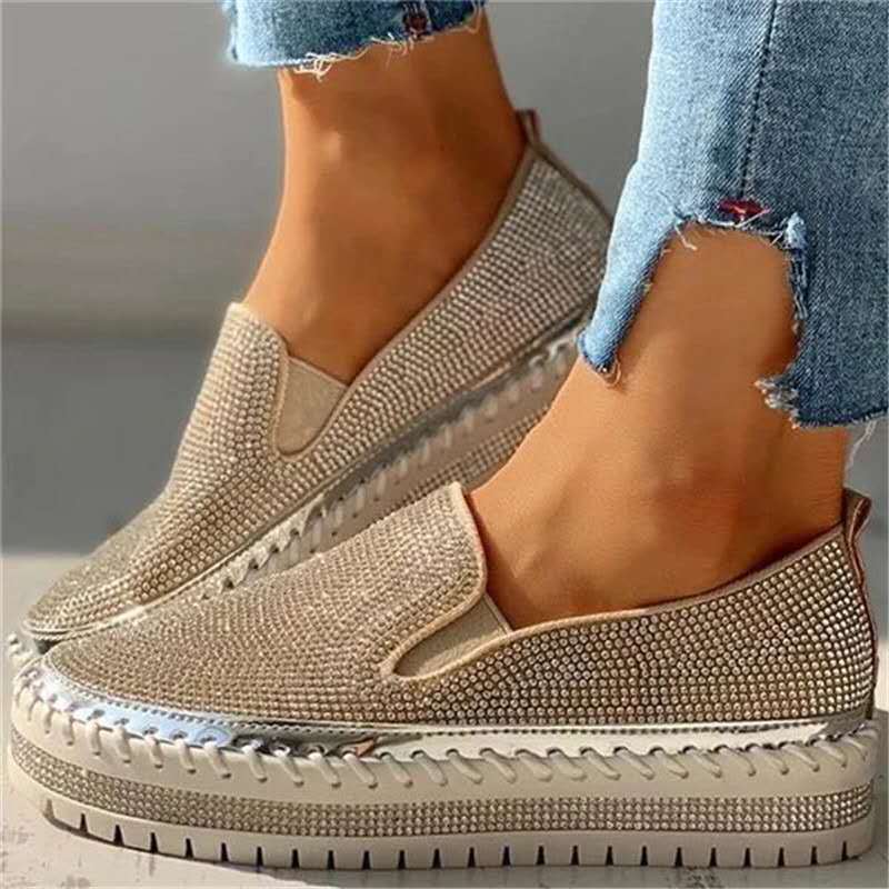 Eveloria Damen Slipper Glitzer