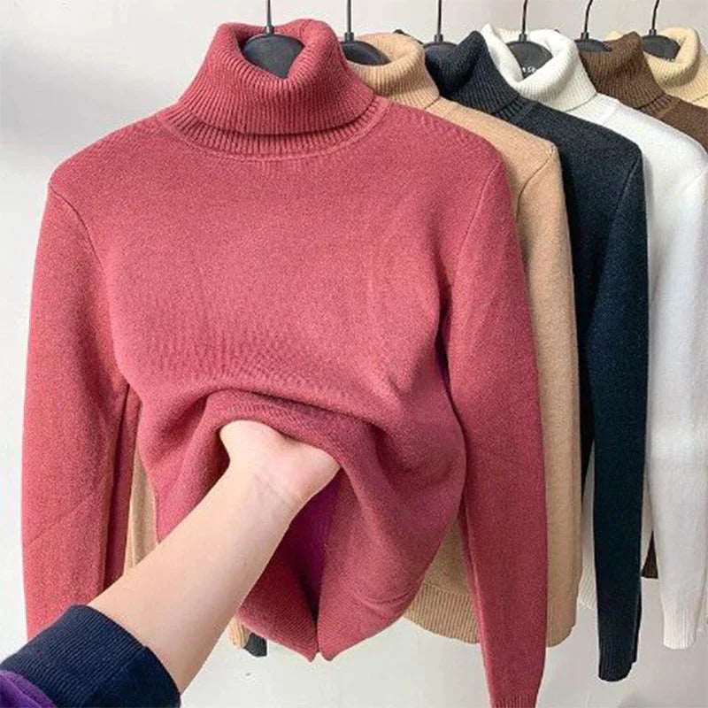 Eveloria Damen Fleece-Pullover Stilvoll