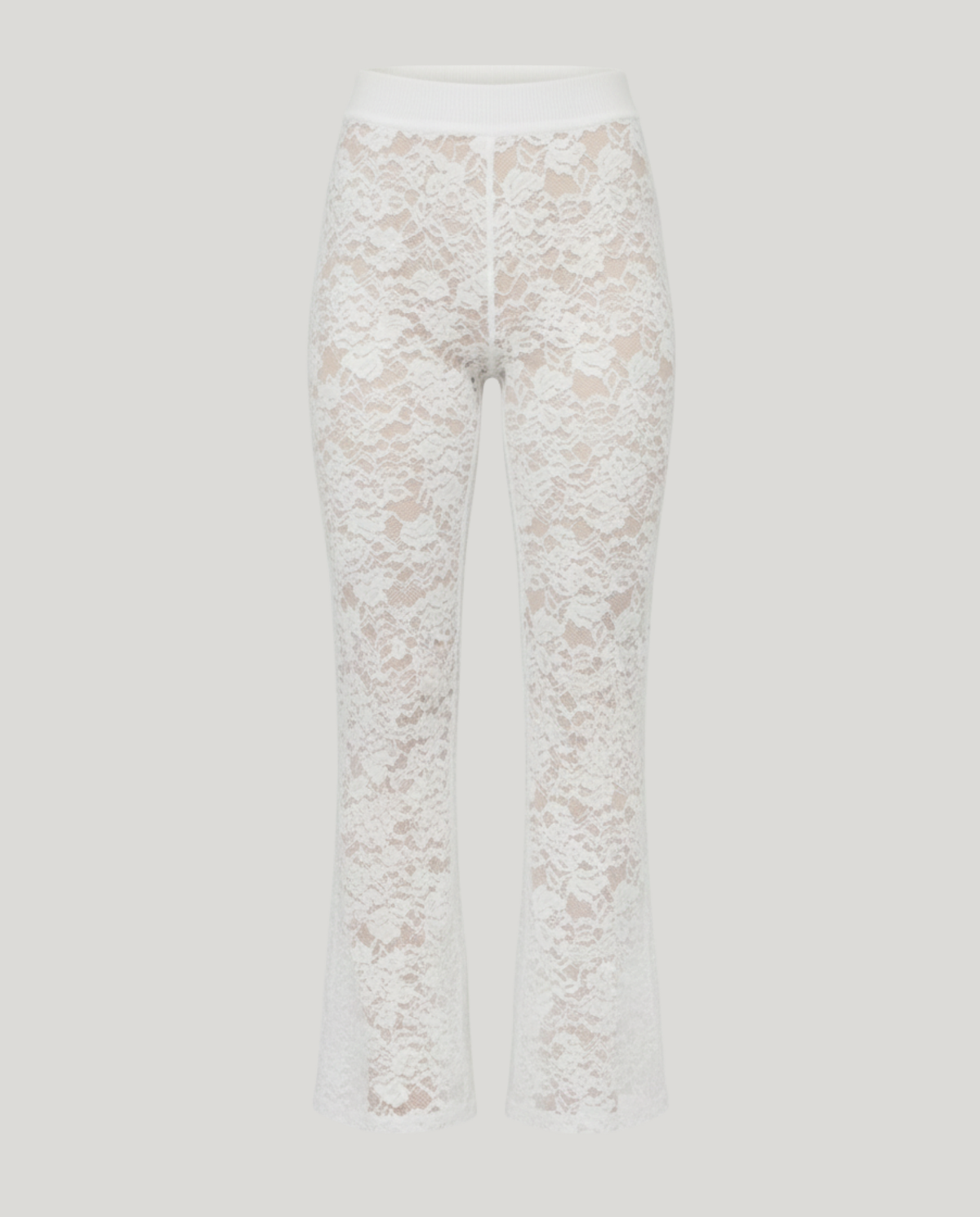 Elegante Damen Spitzenhose