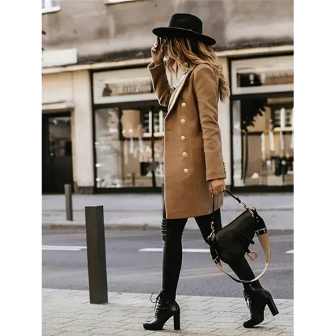 Damen Eleganter Blazer Lang
