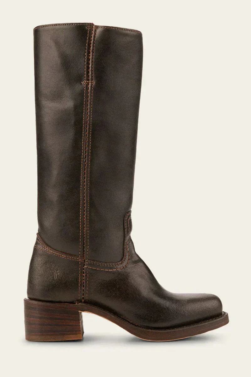 Damen Kniehohe Stiefel Elegantes Leder