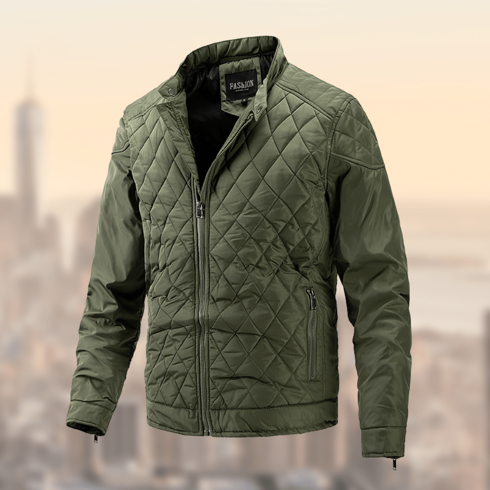 Eveloria Herren Steppjacke Leicht Wattierte